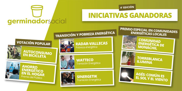 Premio Germinador Social al proyecto Torreblanca Ilumina