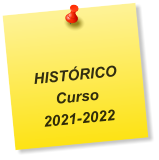 HISTÓRICO Curso  2021-2022