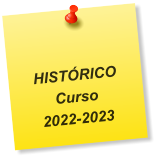 HISTRICO Curso  2022-2023