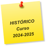 HISTRICO Curso  2024-2025