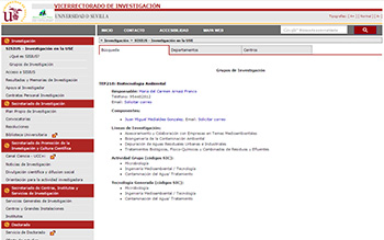 Grupo de investigación Biotecnología Ambiental