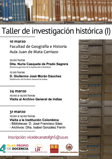 Taller de investigación histórica (I)