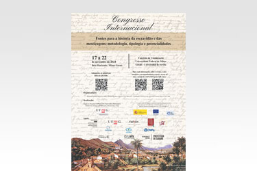 Congreso Internacional: Fontes para a história da escravidão e das mestiçagens: metodologia, tipologia e potencialidades