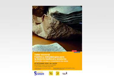 Taller doctoral: Fuentes y metodologías para la historia medieval y moderna: Seriación, corpus y tratamiento de datos