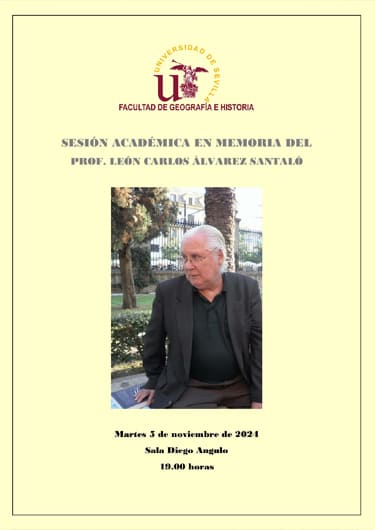 Sesión Académica en memoria del profesor León Carlos Álvarez Santaló