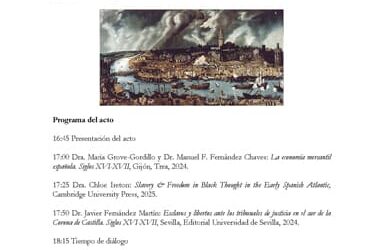 Presentación de libros: Novedades en Historia Social de la España moderna